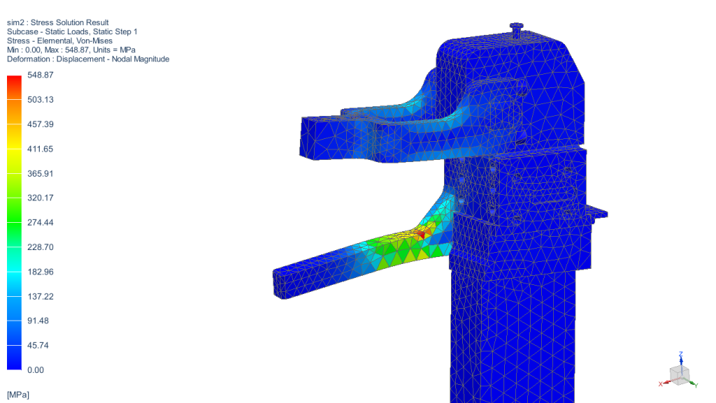 Case study: Design improvement based on stress analysis results in NX